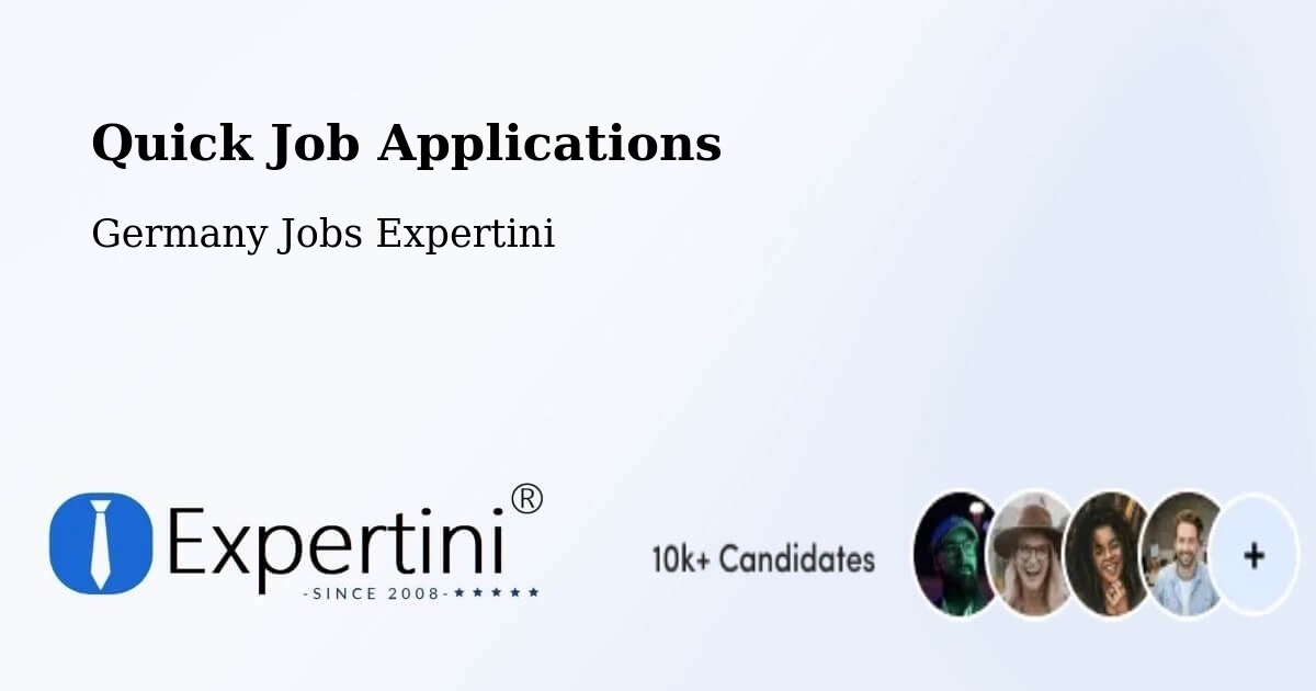 Quick Apply Feature – Kerpen - Germany Jobs Expertini